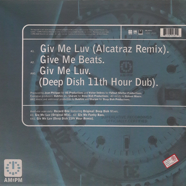 Alcatraz - Giv Me Luv - Used Vinyl Record 12" image 2
