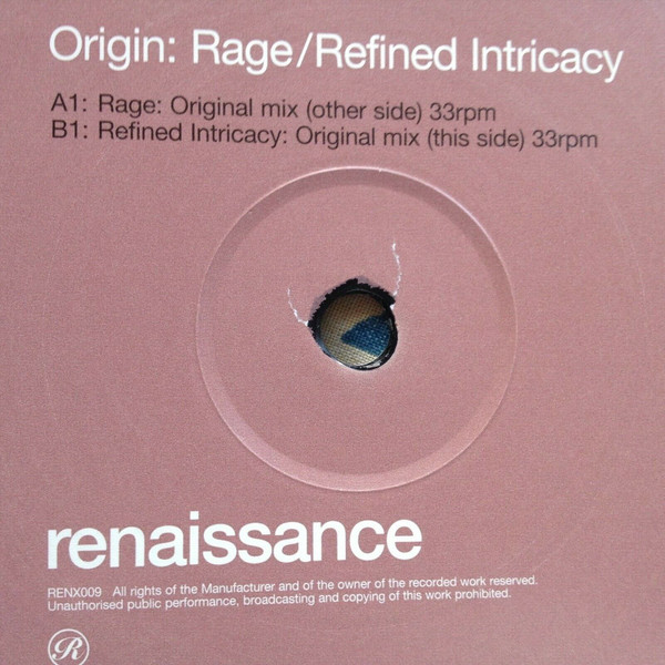 Origin - Rage / Refined Intricacy - Used Vinyl Record 12" image 6