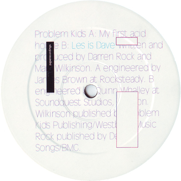 Problem Kids - My First Acid House - Used Vinyl Record 12" image 4
