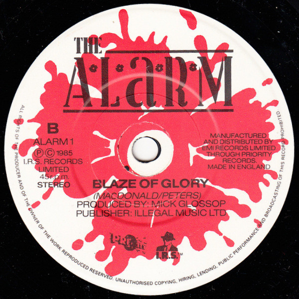 Alarm - Absolute Reality - Used Vinyl Record 7" image 4