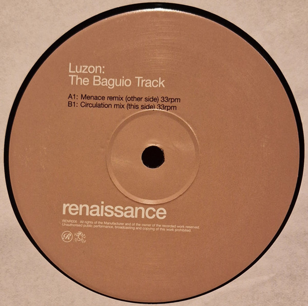 Luzon - Baguio Track - Used Vinyl Record 12" image 3