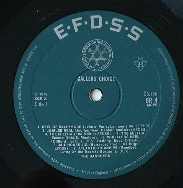 Ranchers Folk Dance - Callers' Choice - Used Vinyl Record image 3