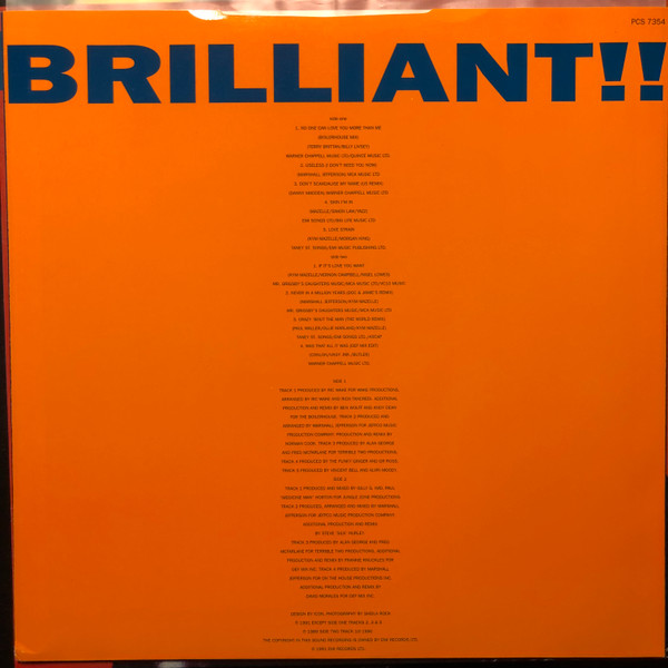Kym Mazelle - Brilliant!! - Used Vinyl Record image 3