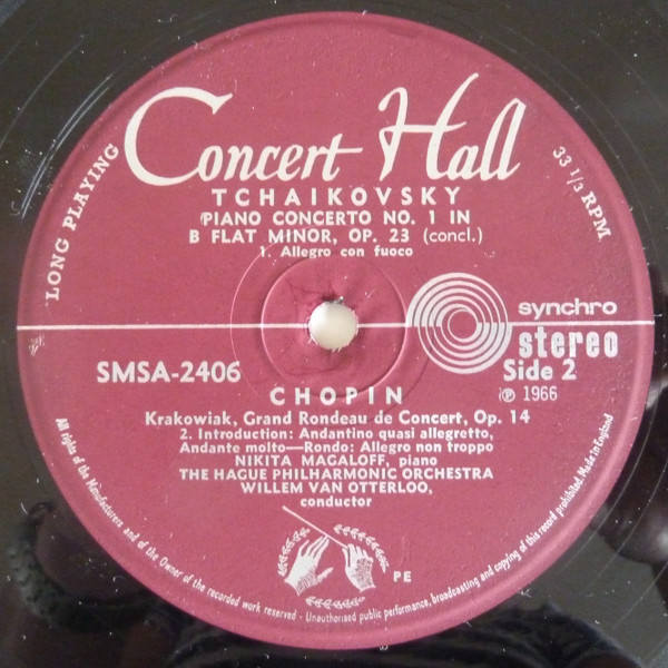 Pyotr Ilyich Tchaiko - Piano Concerto No. 1; Krakowiak - Used Vinyl R image 4