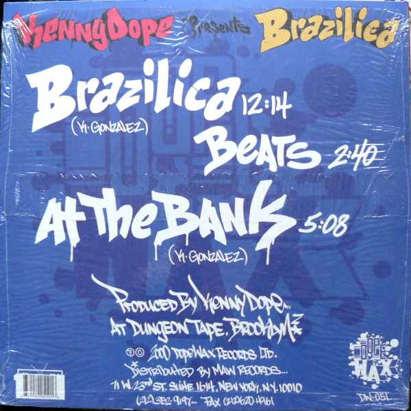 Kenny "Dope" Gonzale - Brazilica - Vinyl Record 12" image 2
