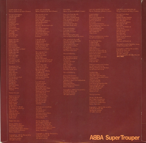 ABBA - Super Trouper - Used Vinyl Record image 6