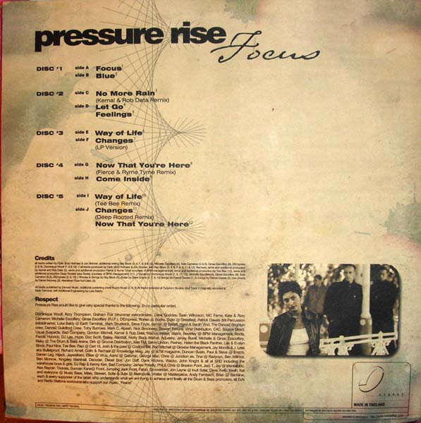 Pressure Rise - Focus - Vinyl Record 12" image 4