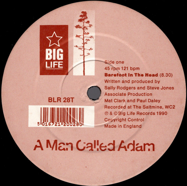 A Man Called Adam - Barefoot In The Head - Used Vinyl Record 12" image 3