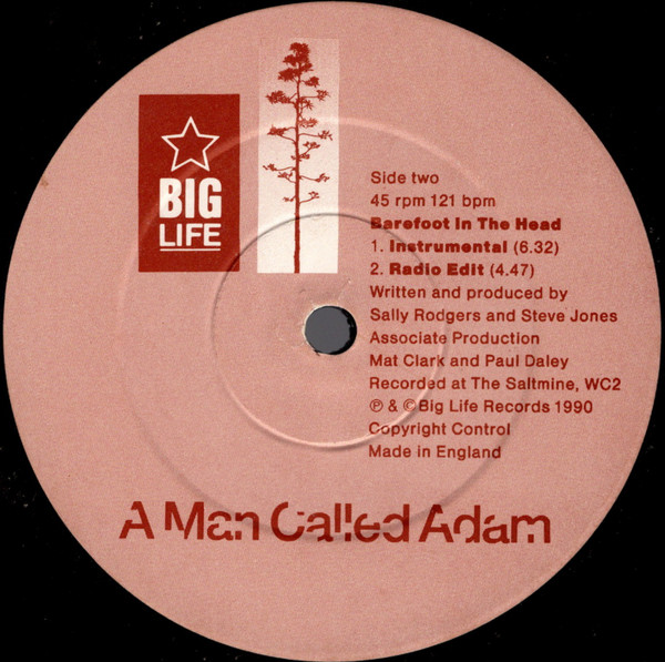 A Man Called Adam - Barefoot In The Head - Used Vinyl Record 12" image 4