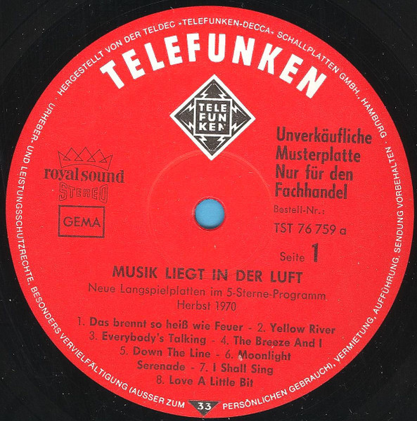 Various - Musik Liegt In Der Luft - Used Vinyl Record image 14