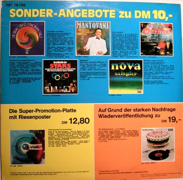 Various - Musik Liegt In Der Luft - Used Vinyl Record image 3