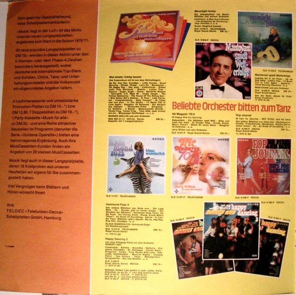 Various - Musik Liegt In Der Luft - Used Vinyl Record image 5