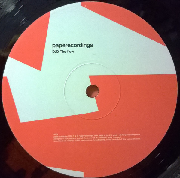 DJD - Flow / Music's Got Me - Vinyl Record 12" image 3