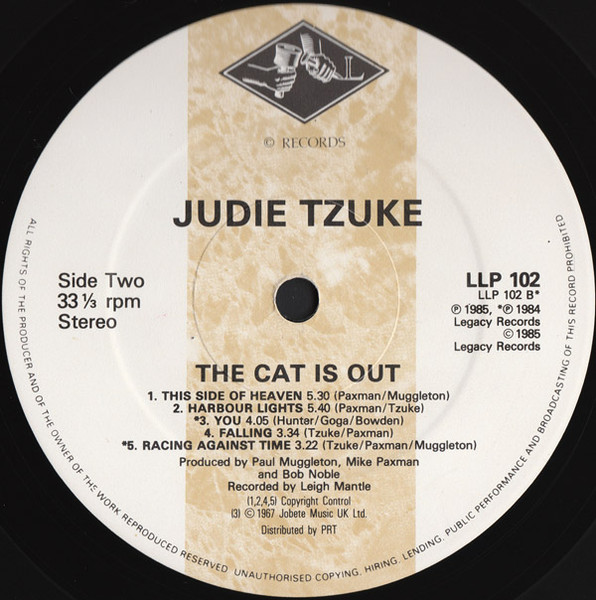 Judie Tzuke - Cat Is Out - Used Vinyl Record image 6