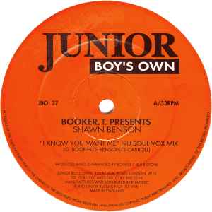 Booker T - I Know You Want Me - Used Vinyl Record 12" image 1