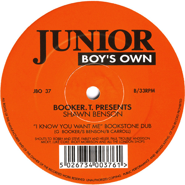 Booker T - I Know You Want Me - Used Vinyl Record 12" image 2