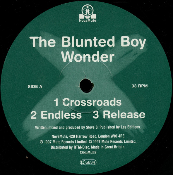 Blunted Boy Wonder - Crossroads - Used Vinyl Record 12" image 3