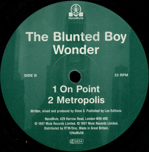 Blunted Boy Wonder - Crossroads - Used Vinyl Record 12" image 4