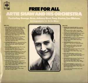 Artie Shaw And His O - Free For All - Used Vinyl Record image 1