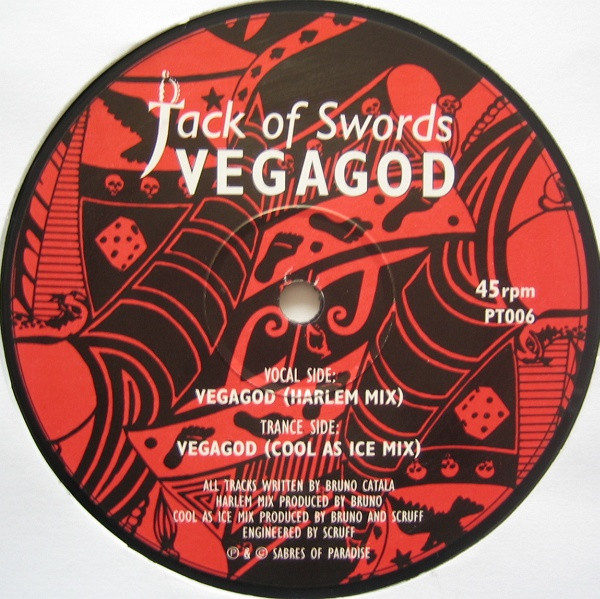 Jack Of Swords - Vegagod - Used Vinyl Record 12" image 3