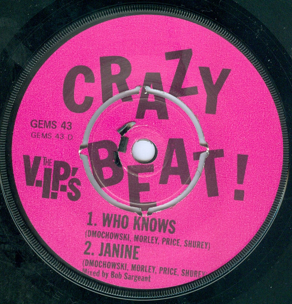V.I.P.'s - Need Somebody To Love - Used Vinyl Record 7" image 6