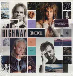 Highway 101 - Paint The Town - Used Vinyl Record 8" image 1
