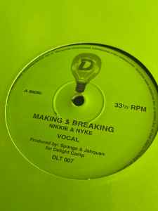 Nikkie S & Nyke - Making & Breaking - Used Vinyl Record 12" image 1