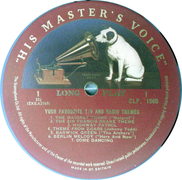 Various - Your Favourite T'V And Radio Themes - Used Vinyl Record image 3