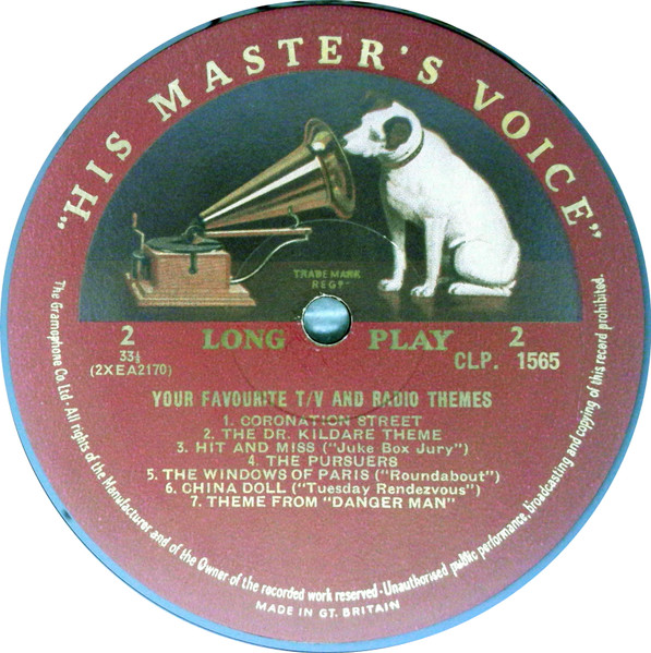Various - Your Favourite T'V And Radio Themes - Used Vinyl Record image 4