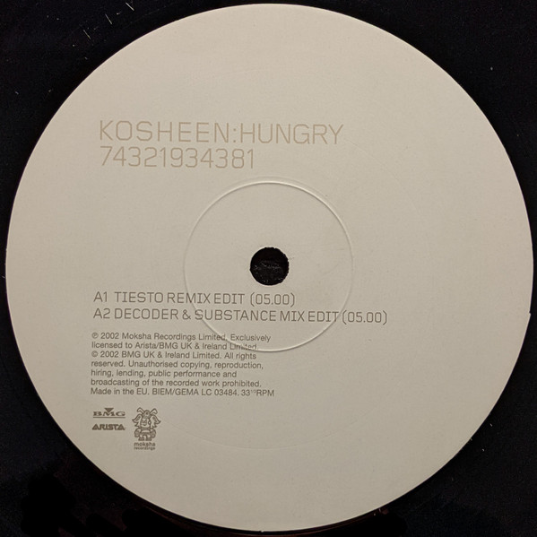Kosheen - Hungry - Used Vinyl Record 12" image 3