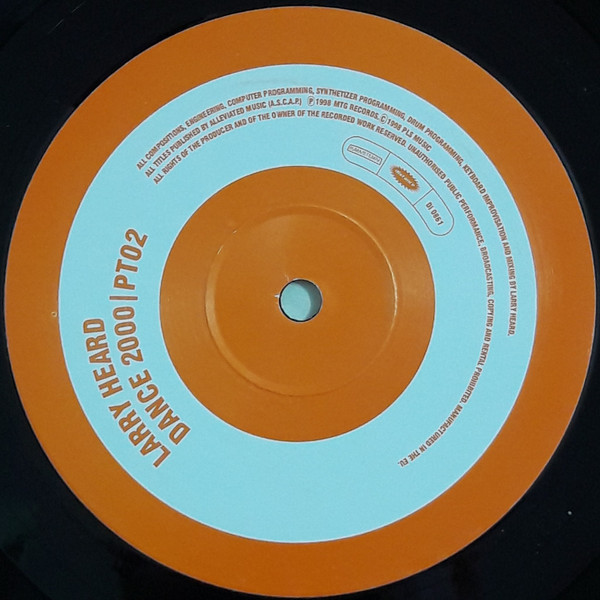 Larry Heard - Dance 2000 (Part 2) - Vinyl Record image 4