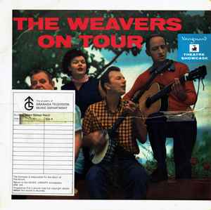 Weavers - On Tour - Used Vinyl Record image 1