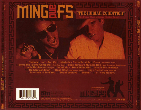 Ming & FS - Human Condition - CD image 3