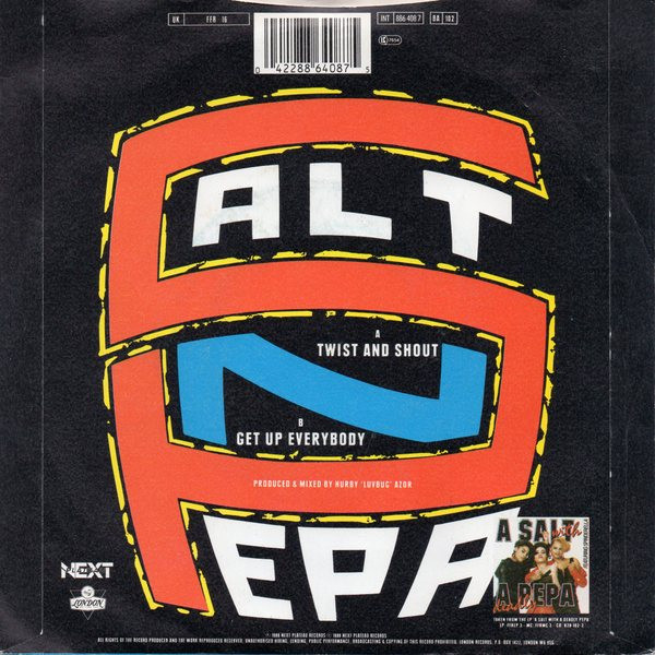 Salt 'N' Pepa - Twist And Shout / Get Up Everybody - Used Vinyl Recor image 2