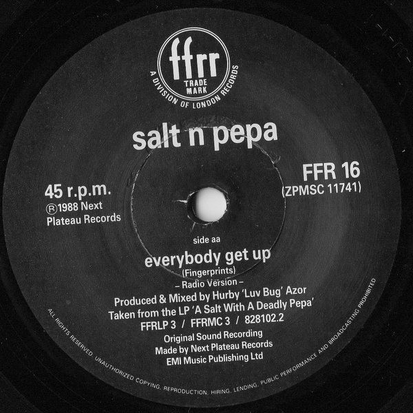 Salt 'N' Pepa - Twist And Shout / Get Up Everybody - Used Vinyl Recor image 4