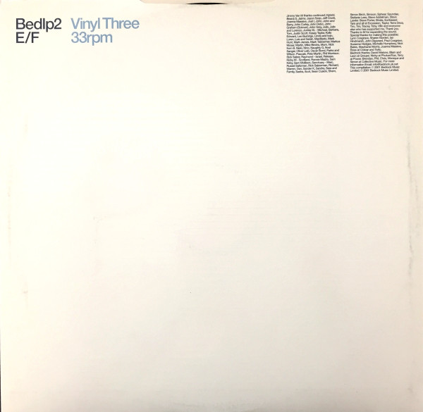 Jimmy Van M - Bedrock: Compiled & Unmixed By - Used Vinyl Record image 12