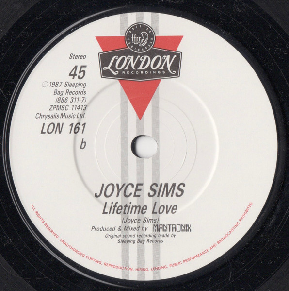Joyce Sims - Come Into My Life - Used Vinyl Record 7" image 4
