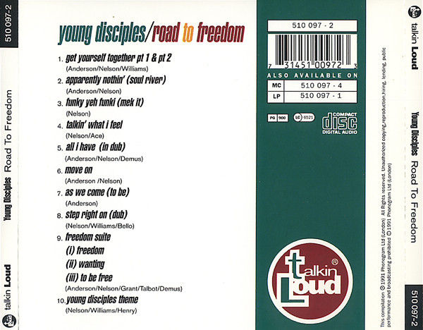 Young Disciples - Road To Freedom - CD image 2