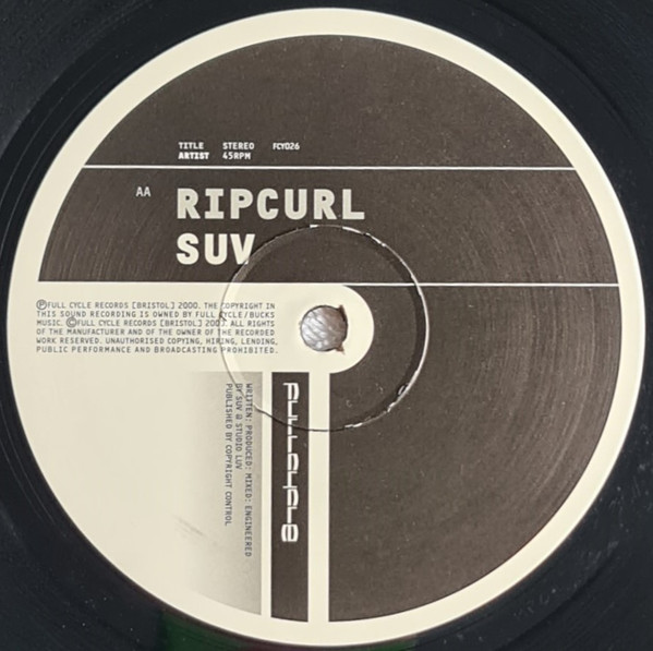 Reel Time - Mine / Ripcurl - Used Vinyl Record 12" image 3
