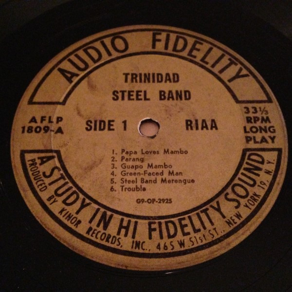 Trinidad Steel Band - Used Vinyl Record image 3