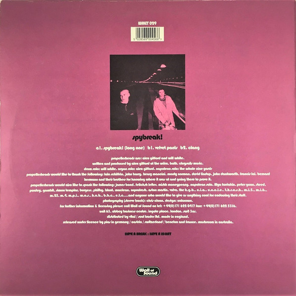 Propellerheads - Spybreak! - Used Vinyl Record 12" image 2