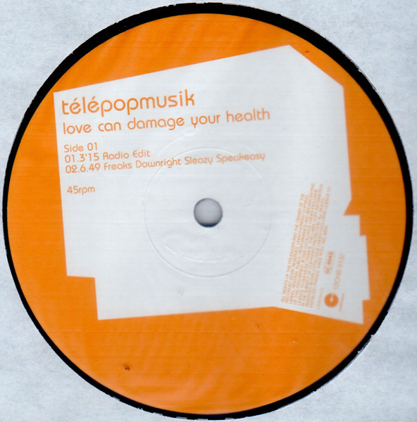 Telepopmusik - Love Can Damage Your Health - Used Vinyl Record 12" image 3