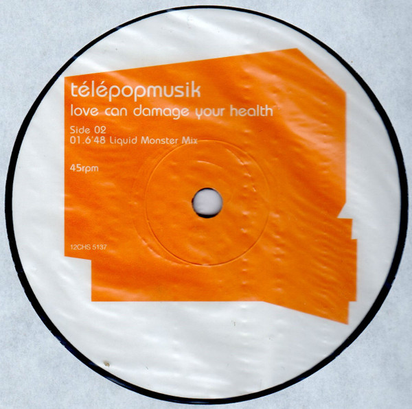 Telepopmusik - Love Can Damage Your Health - Used Vinyl Record 12" image 4