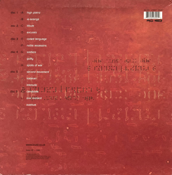 Krust - Coded Language - Vinyl Record 12" image 2