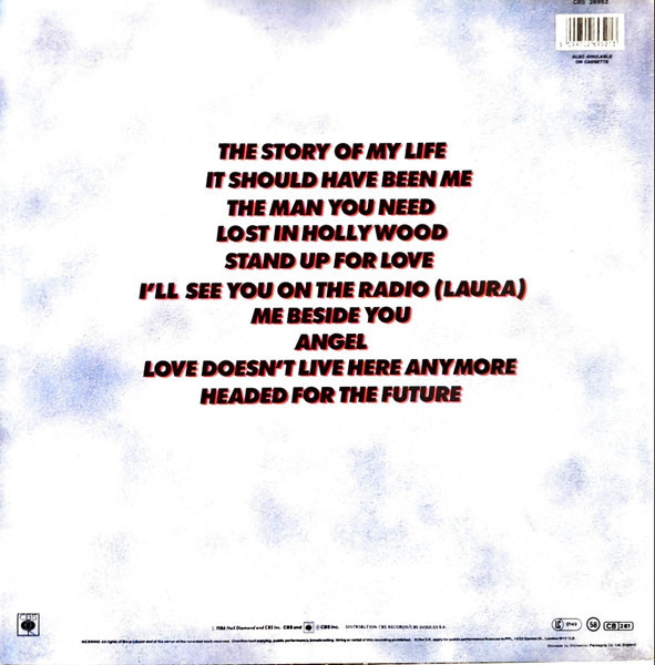 Neil Diamond - Headed For The Future - Used Vinyl Record image 2
