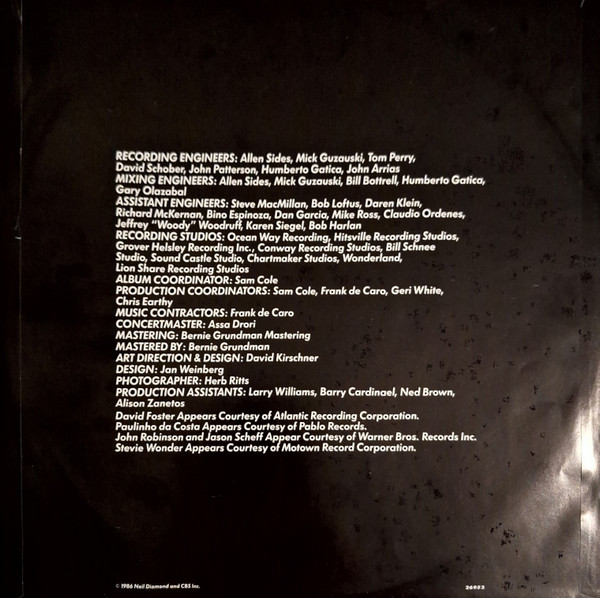 Neil Diamond - Headed For The Future - Used Vinyl Record image 4