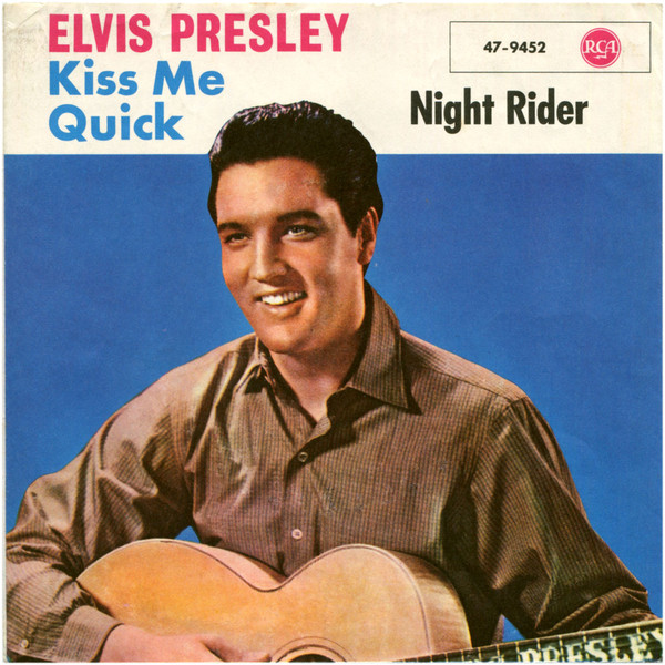 Elvis Presley - Kiss Me Quick - Used Vinyl Record 7" image 2