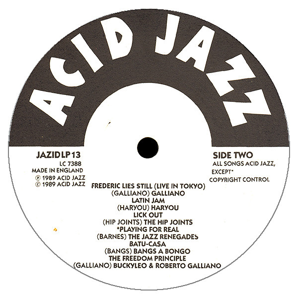 Various - Totally Wired (A Collection From Acid Jazz Records) - Used image 4