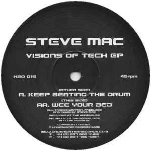Steve Mac - Visions Of Tech EP - Used Vinyl Record 12" image 1