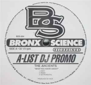 Ancients - What You Know About - Vinyl Record 12" image 1